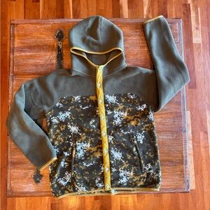 Burton Women’s Camouflage Hooded Fleece Jacket